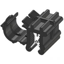 WKK - Kantenclip steckbar ART005912 Bündel-Ø (Fest)=4.50 mm hitzestabilisiert, Kabelbündelung seitli