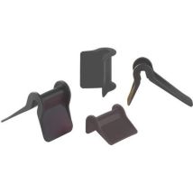 Kantenschutzwinkel Maße 64x90x55x45mm Pe Schwarz Transpak