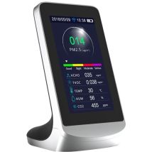 Kokoon Waves Protect - Kapm80 Détecteur De Qualité De L'Air Multifonctions Avec Écran Lcd