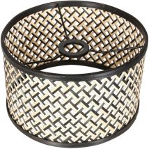 Steinhauer - couper - noir - bois - 30 cm - E27 (grande raccord) - K7396BS - Noir