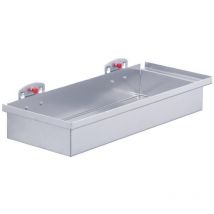 Ablagekasten H55xB320xT135mm alufarben passend für Lochplatten