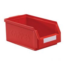 Kappes - Cestino portaoggetti L350xP200xH150mm pe rosso