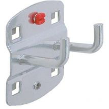 Kappes - Werkzeughalter Tiefe 75 mm doppelt mit senkrechtem Hakenende