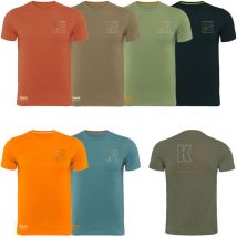 Enjoy Arbeits-T-Shirt mit halben Ärmeln - l - Arancione - Kapriol