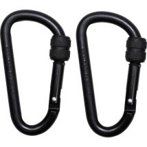 Military & Adventure 27536A Karabiner D8x80S 8 mm x 80 mm 2 St. - MFH