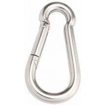 Karabinerhaken 8 x 80 mm Karabiner Haken Schnapphaken Feuerwehrhaken - Conacord