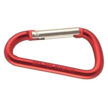 Conacord Karabinerhaken 80x44 mm Alu grün Karabiner Haken Schnapphaken Schlüssel
