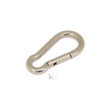 B2 - Karabinerhaken Normalkarabiner Edelstahl V4A 7x70 mm