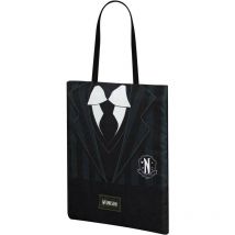 Karactermania - mercoledì nero borsa shopping bag mercoledì uniforme