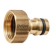 46.1818 Hahnstecker plus ktw Messing Innengewinde g 1/2 '' - Geka