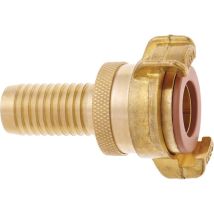 Saugkupplung plus sh-k Messing Schlauchgröße 13 mm für Trinkwasser