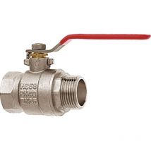 Valvola a sfera geka plus tipo 3 ottone ig 1 pollice misura nominale mm 25 ag 1 pollice