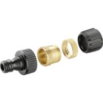 Karcher - Kärcher Home & Garden 2.645-010.0 laiton Raccord de robinet raccord enfichable, 24,2 mm (3/4) (filet int.) jeu