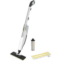 Karcher - Balai nettoyeur vapeur sc 2 Upright EasyFix 1600 w Temps de chauffe ultra rapide avec buse de Sol EasyFix + serpillière microfibres +