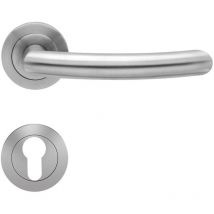 Karcher Design Drückergarnitur Er26 Pz0 71 - Sylt, Profilzylinder, Edelstahl