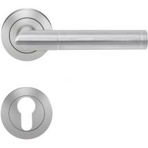 Karcher Design Drückergarnitur Er34 Pz0 71 - Rio Steel, Profilzylinder, Edelstahl