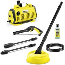 Karcher - k 3 horizontal plus home Nettoyeur haute pression 120 bars, compact, léger avec nettoyeur de terrasse Tracer