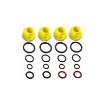 Kärcher Pressure Washer Accessory Replacement O-Ring Kit,Karcher Pressure Washer Air Nozzle and O-Ring Kit Compatible with Models,K1/K2/K3/K4