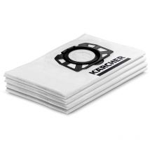 Sachet filtre ouate nouvelle gamme KWD1, KWD2, KWD3,WD2 Plus, WD3 (paquet de 4) - Karcher