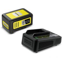 Set batterie Power 18V 5 Ah + chargeur rapide - plateforme batterie power - Karcher