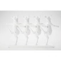 Kare - Design - 69748 Statuetta decorativa mucche danzanti in poliresina 39.5x7x23 cm