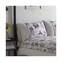 Karen Millen Illustrated Floral Print Housewife Pillowcase Pair - Multicoloured