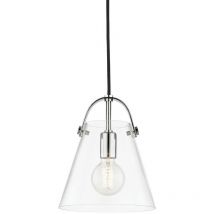 Karin 1 Luce Piccola Ciondolo Nichel Lucido, Vetro