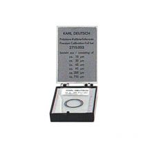 Karl DEUTSCH Kalibrierfolien-Satz, 6-teilig, Typ: A