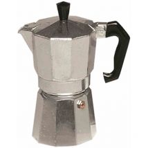 Espressokocher 6 Tassen – Aluminium – 8-eckig – KRÜGER