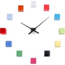 Orologio cubo multicolore fai da te