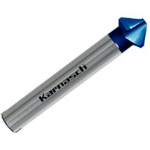 Karnasch 201765070 Rapid-Cut svasato conico HSS-Xe, rivestimento Blue-Tec, 90°, codolo a 3 superfici, 19 mm diametro di taglio, 3,5 mm diametro di
