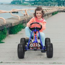 Maisonchic - Kart à Pédales Vélo et Véhicule pour Enfants Siège Réglable avec Frein à Main 3-6Ans Bleu CW6458 Maison Chic