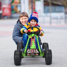 Maisonchic - Kart à Pédales Vélo et Véhicule pour Enfants Siège Réglable avec Frein à Main 3-6Ans Vert CW9585 Maison Chic