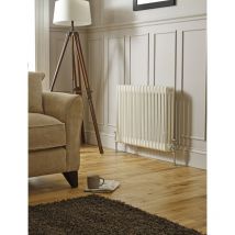 Kartell - Laser Klassic White 600mm x 830mm Triple Column Horizontal Radiator - LCL306018