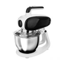 Impastatrice Planetaria Nera 1000W Design Luca Trazzi Acciaio-Alluminio - Kasanova