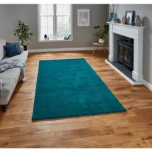 Think Rugs - Kasbah KB2025 Dark Teal 120cm x 170cm Rectangle - Blue and Teal
