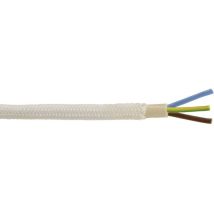 70i101 Câble De Raccordement 3 X 0.75 Mm² Blanc 5 M - Kash