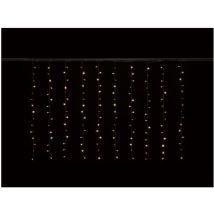 Cascade Light Led - 2 X 1,3 M - 150 Warmweiße Lampen - Transparentes Kabel - 24 V