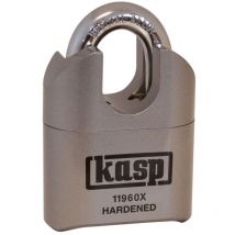 Kasp - K11960XD Vorhängeschloss verschieden schließend Silber Zahlenschloss