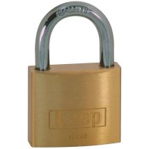 K12030 Cadenas 30 Mm Fermeture Différente Or-jaune Avec Serrure À Clé - Kasp