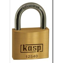 Kasp - Cadenas K12515D or-jaune avec serrure à clé C50627