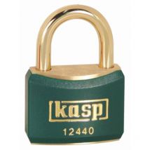 Kasp - K12440GREA1 Vorhängeschloss 40 mm gleichschließend Goldgelb Schlüsselschloss