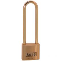 Kasp - K12530L70BD Vorhängeschloss 30 mm verschieden schließend Goldgelb Schlüsselschloss