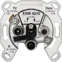 Kathrein - esm 42/G Prise antenne Data, tv, fm encastré Prise de montage en boucle