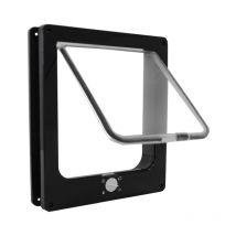 Katzenklappe - Größe xl - Schwarz - Mit Schließfunktion