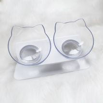 Katzen- und kleine Hundenäpfe mit rutschfestem Boden, Tierbedarf, 15° Neigung