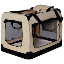 Katzentransportbox Katzentasche Katzenbox (m) 60x42x44 Cm Beige