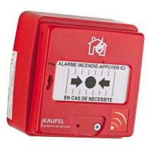 Kaufel - 534130 - Disparador manual inalámbrico por radio rojo