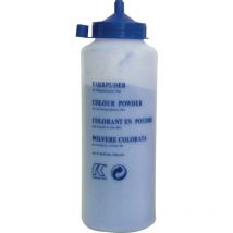 Farbkreide blau, Kreide in Pulverform Inhalt 1000 Gramm in Flasche - Kaufmann