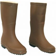 Kaugummi -Kniestiefel mit Nicht -Slip -Carrade -Sohle Marroni - 40